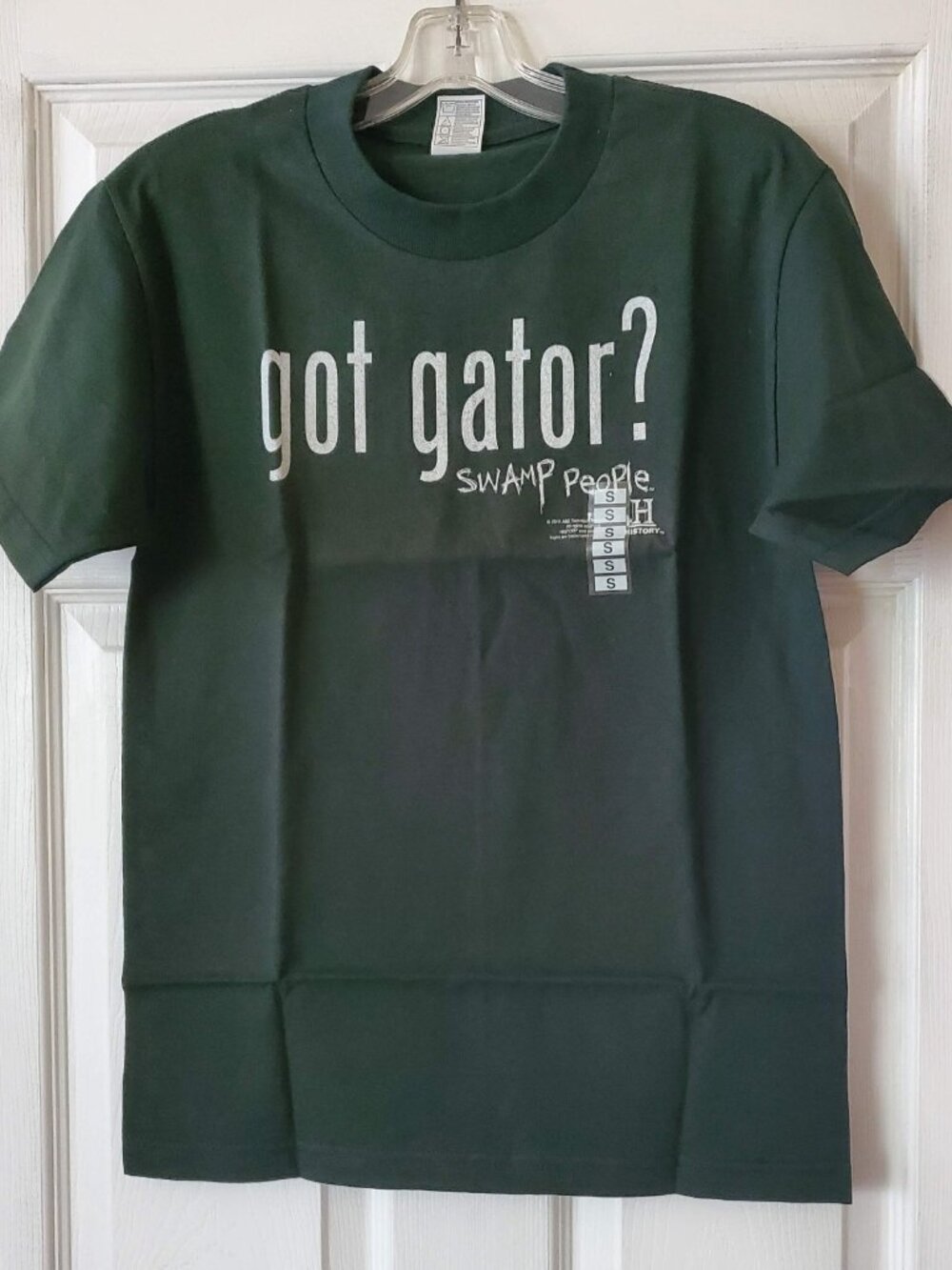SWAMP PEOPLE GOT GATOR OFFICIALLY LICENSED 2011 ALSTYLE APPAREL TSHIRT S NWT